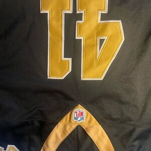 NFL Black and Gold Men's Jersey